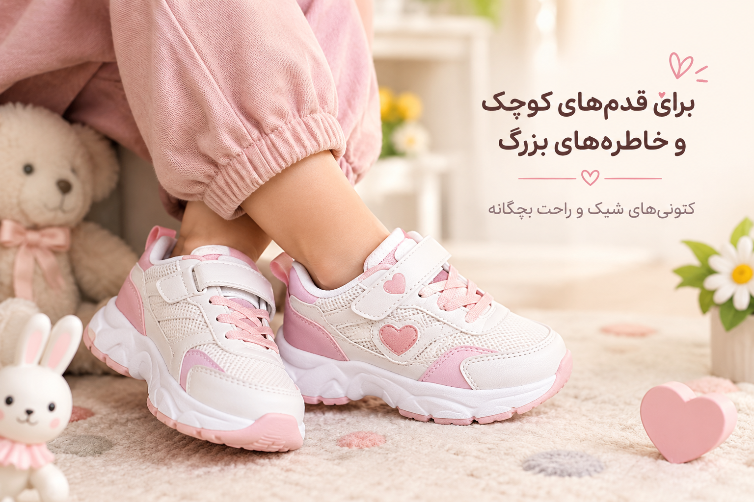 کتونی های بچگانه 